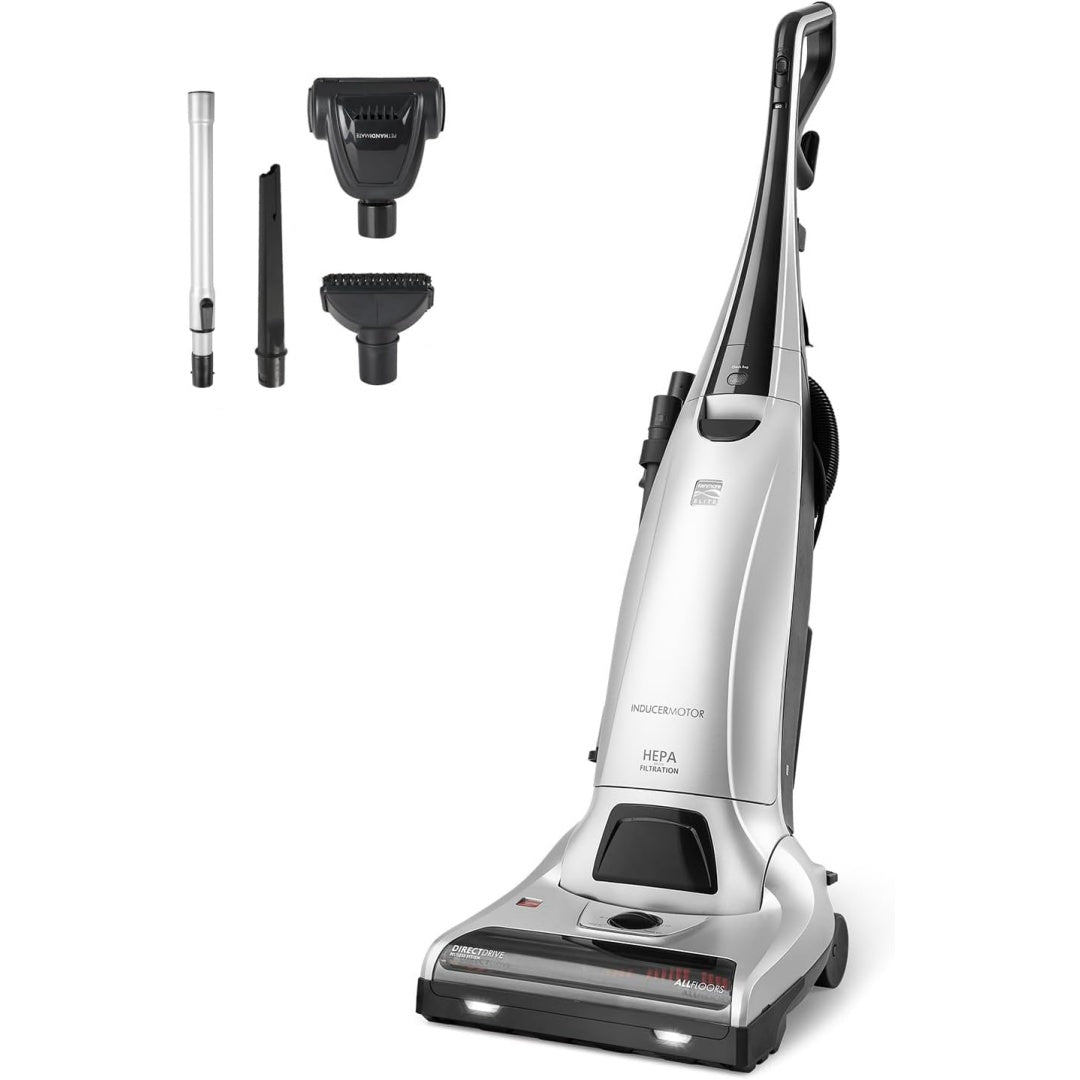 Cet aspirateur au format traineau combine la collecte des poils et une filtration des particules fines