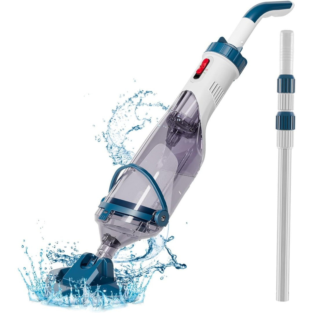 Nettoyeur de piscine avec une alimentation rechargeable et l'entretien du bassin