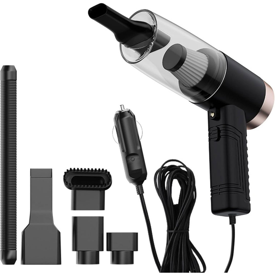 Cet aspirateur a main associe la collecte des petits dechets et l'entretien des habitacles