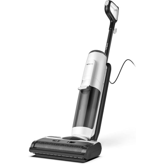 Nettoyeur a vapeur associant le traitement des surfaces compatibles au coloris gris et noir
