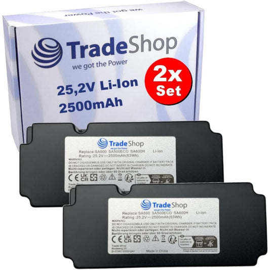 Lot de 2 batteries rechargeables associant le remplacement de la batterie au coloris gris et blanc