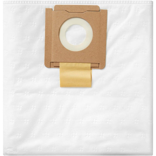 Lot de 30 sacs de collecte associant une retenue des dechets aspires au coloris blanc et beige