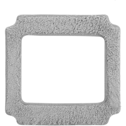 Robot pour surfaces vitrees, coloris gris et blanc, avec une pulverisation integree